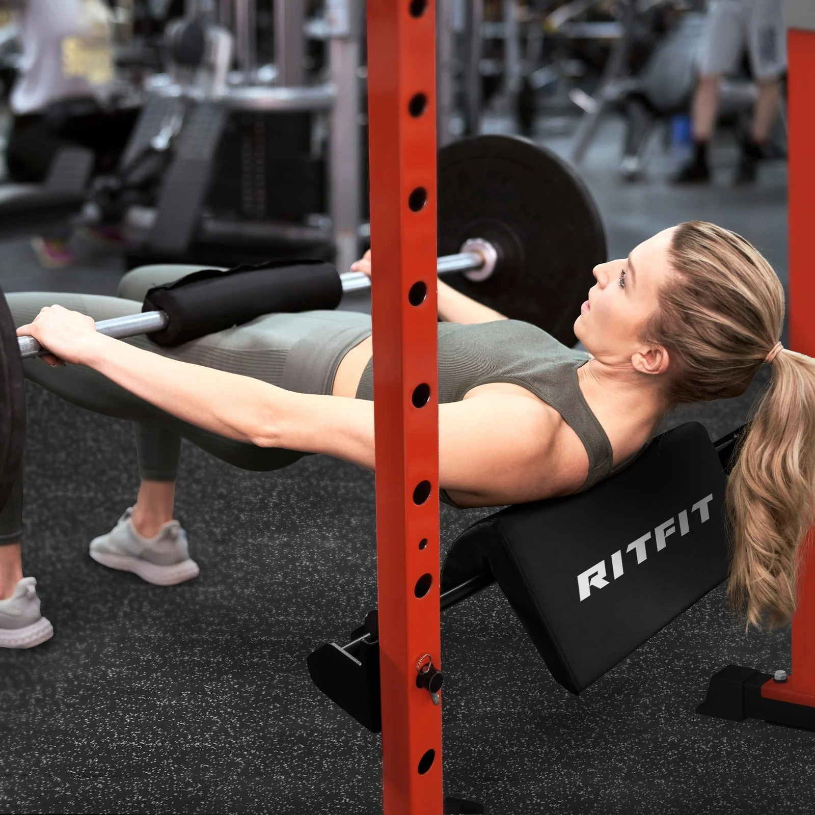 RitFit PAT01 2-In-1 Hip Thrust and Bicep Curl Attachment Only for PPC03/P3 - Image 8