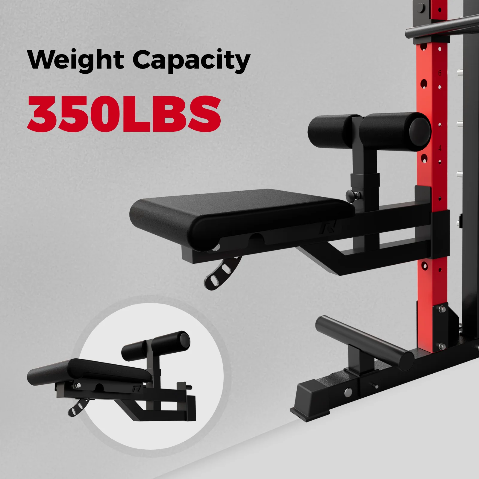 RitFit ASM2 Adjustable Integrated Leg Hold-Down Attachment with Seat (Only for M2) - Image 5