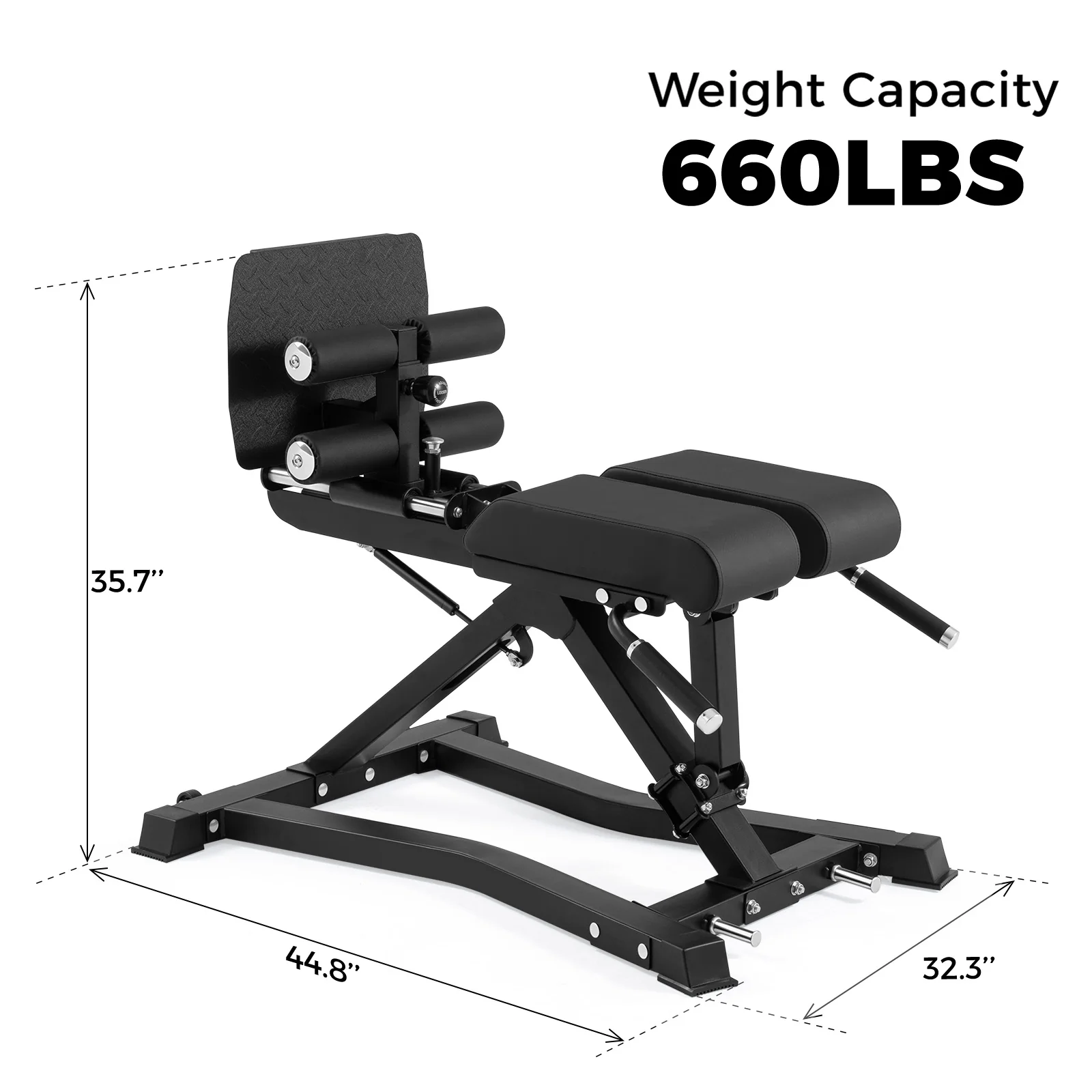 RitFit BE01 Adjustable Back Extension Machine for Home and Gym - Image 3