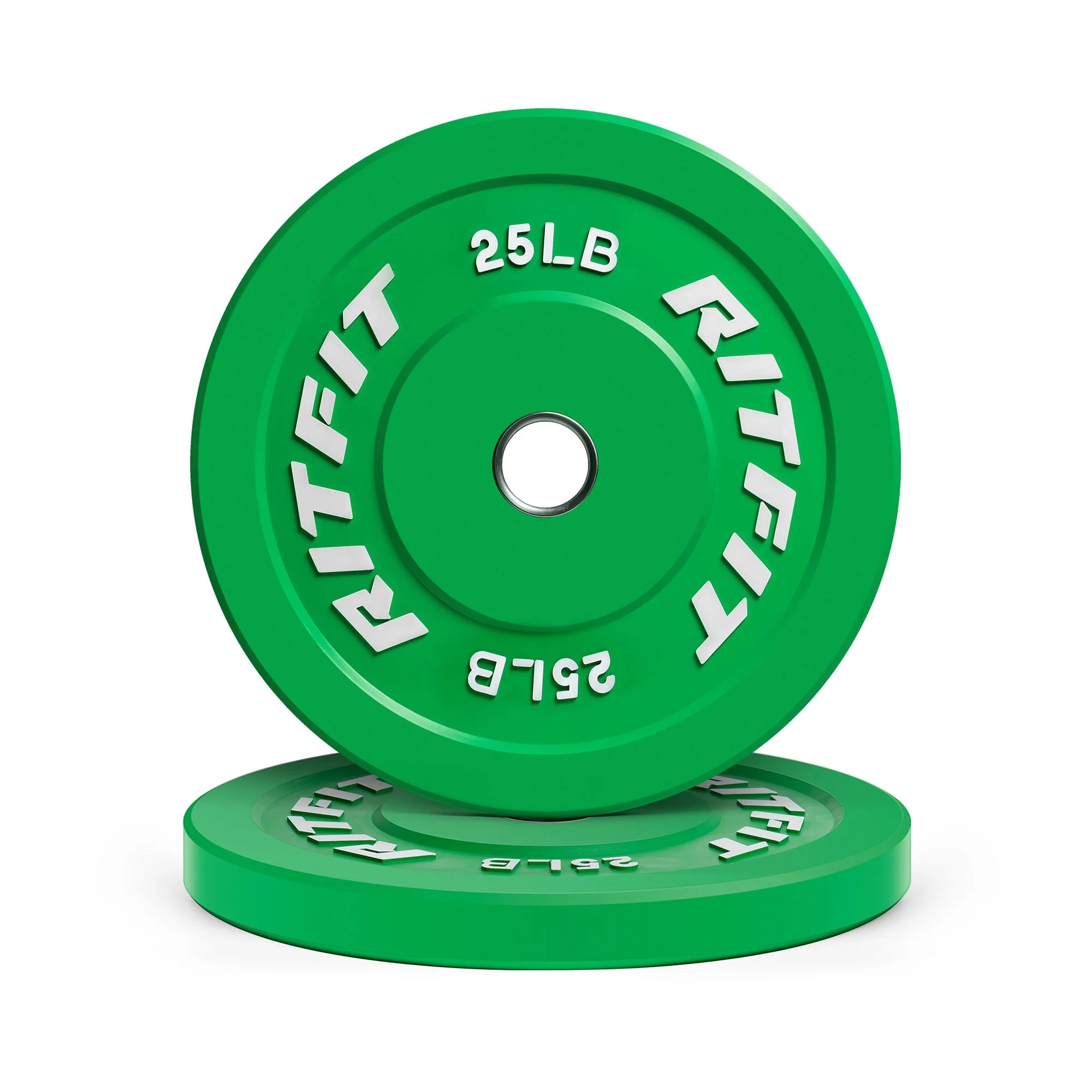 RitFit Color Bumper Plates Olympic 2-Inch Rubber - Image 3