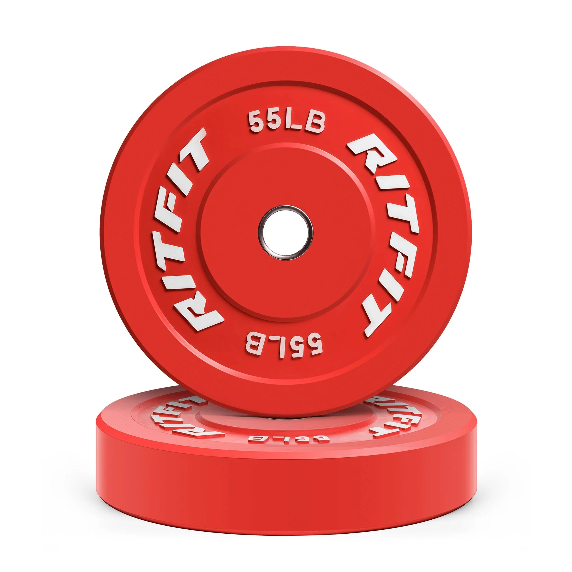 RitFit Color Bumper Plates Olympic 2-Inch Rubber - Image 7