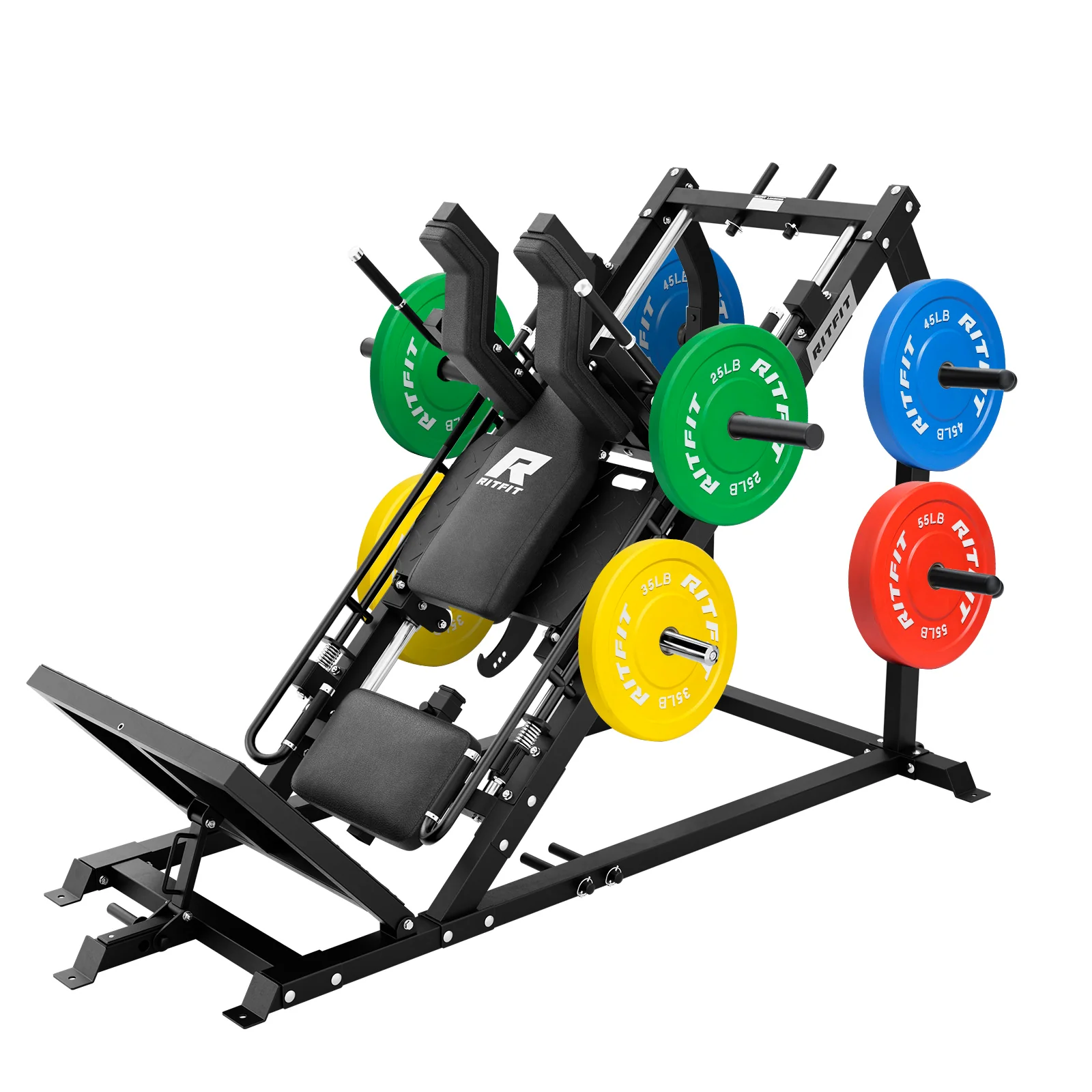 RitFit GAZELLE PRO 3-in-1 Leg Press & Hack Squat Machine Set - Image 4