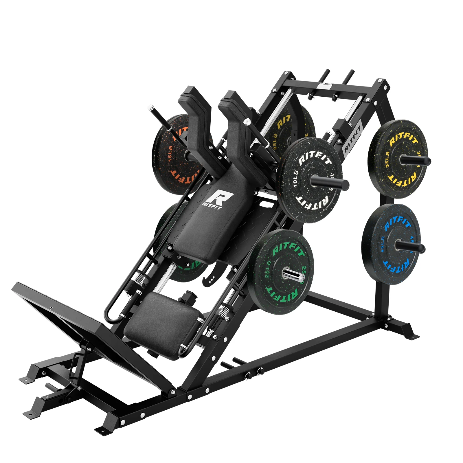 RitFit GAZELLE PRO 3-in-1 Leg Press & Hack Squat Machine Set - Image 8