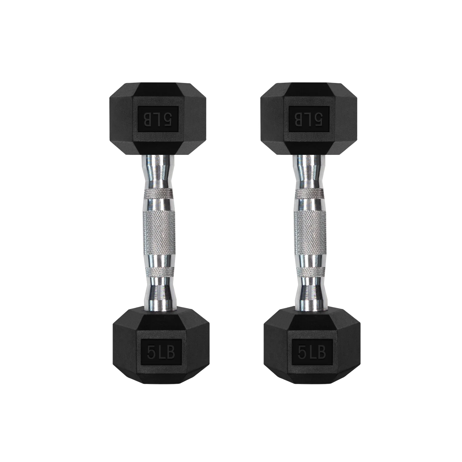 RitFit Rubber Hex Dumbbells Pairs and Sets - Image 9