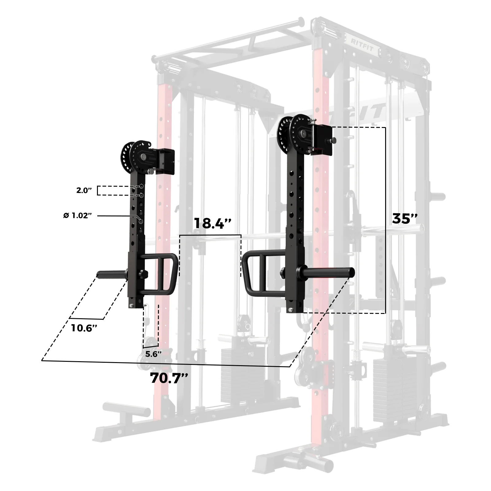 RitFit LAM2 Lever Arm Attachment (Only for M2) - Image 4