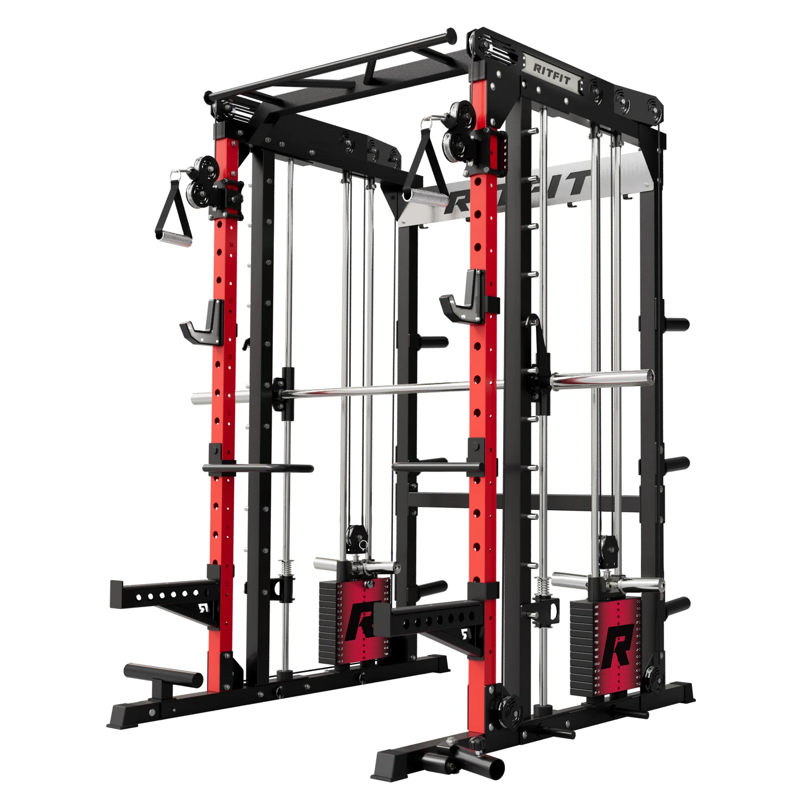 RitFit M2 Multi-Functional Modular Home Gym Smith Machine Tailored to All Fitness Levels - Image 12