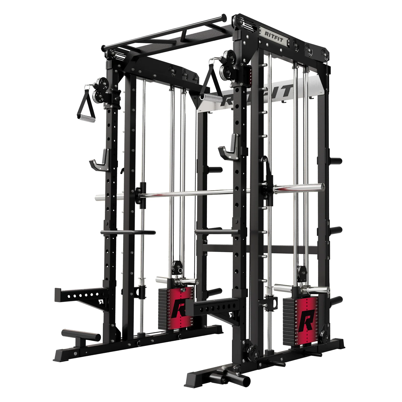 RitFit M2 Multi-Functional Modular Home Gym Smith Machine Tailored to All Fitness Levels - Image 13
