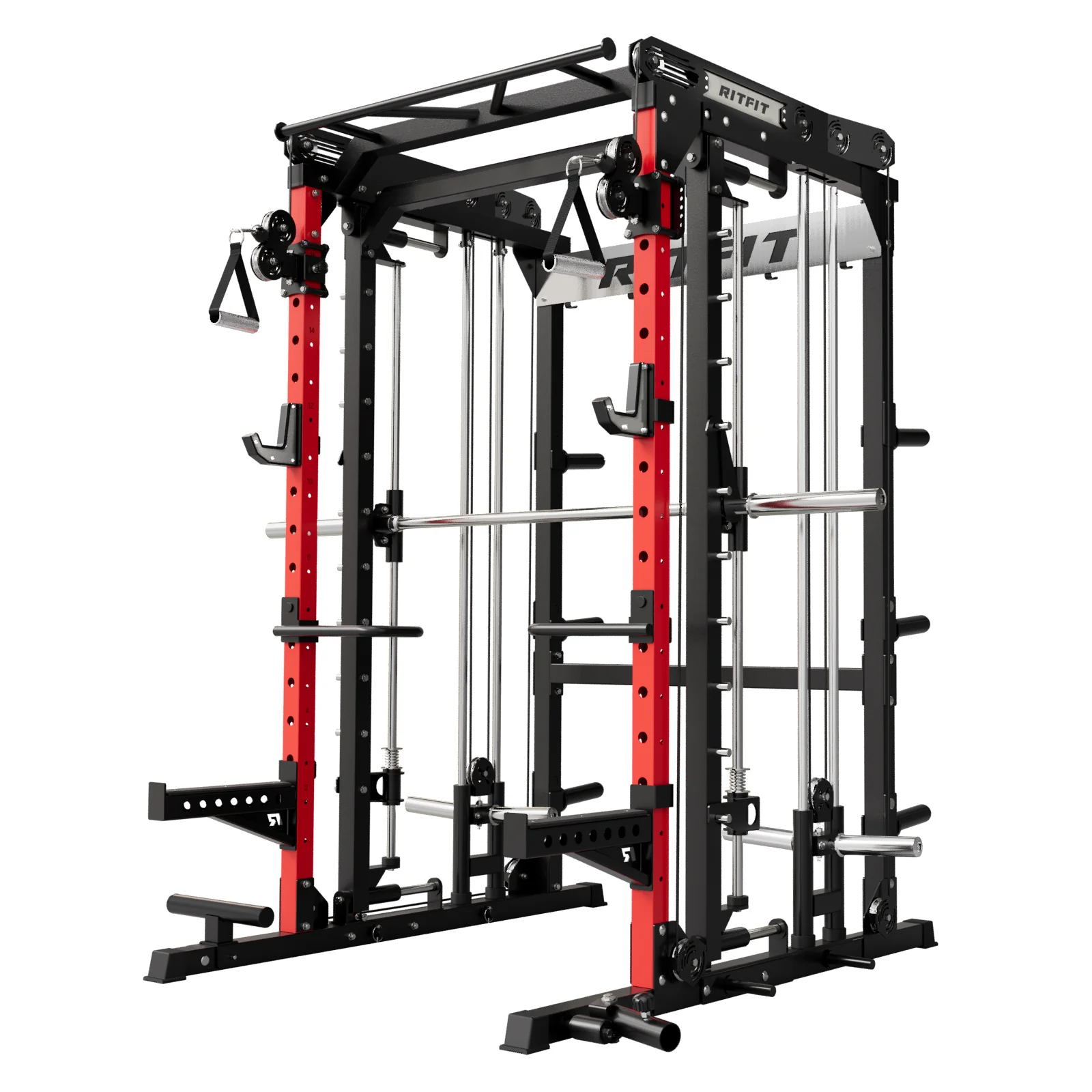 RitFit M2 Multi-Functional Modular Home Gym Smith Machine Tailored to All Fitness Levels - Image 9