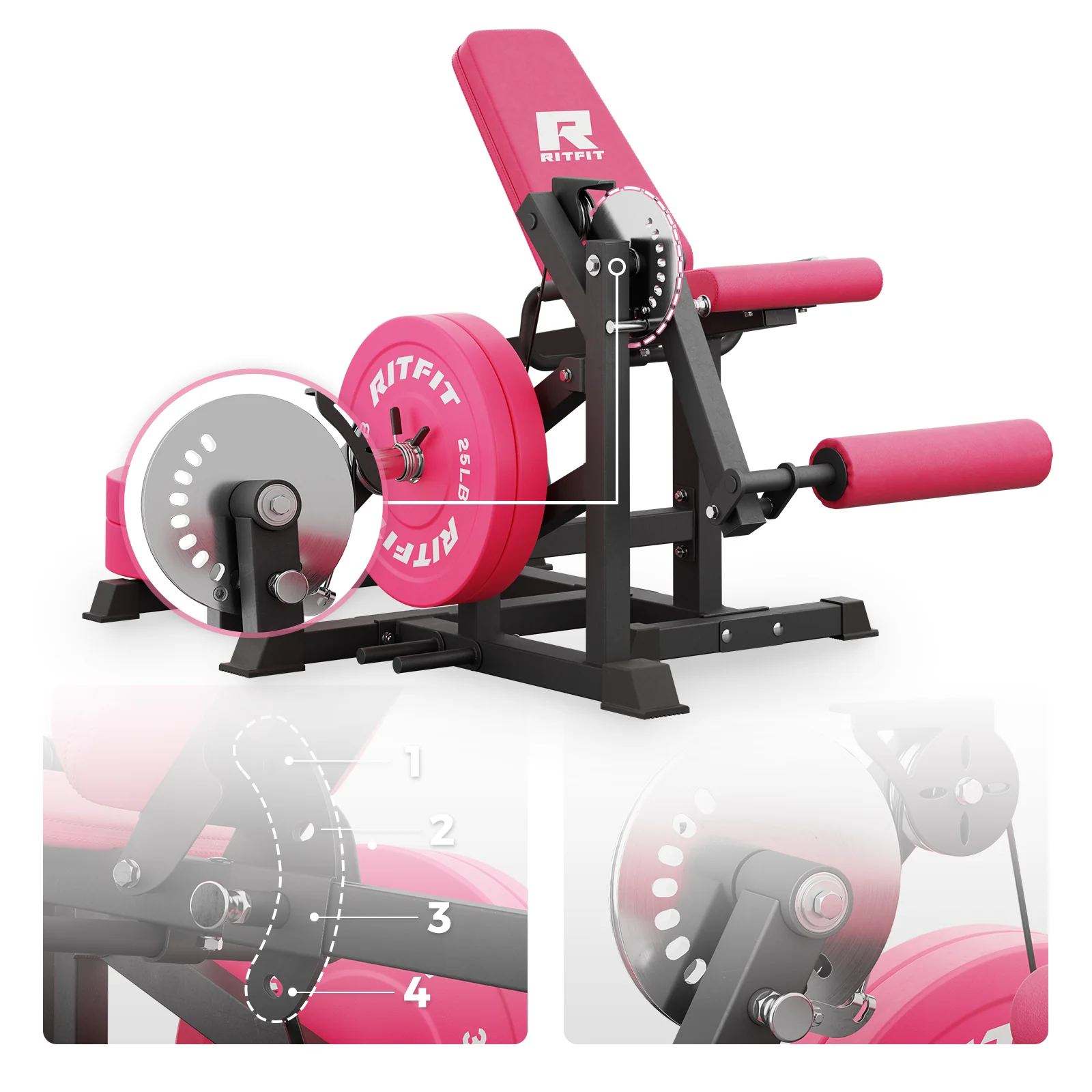 RitFit Pink Ultimate Leg Day Duo - Image 9