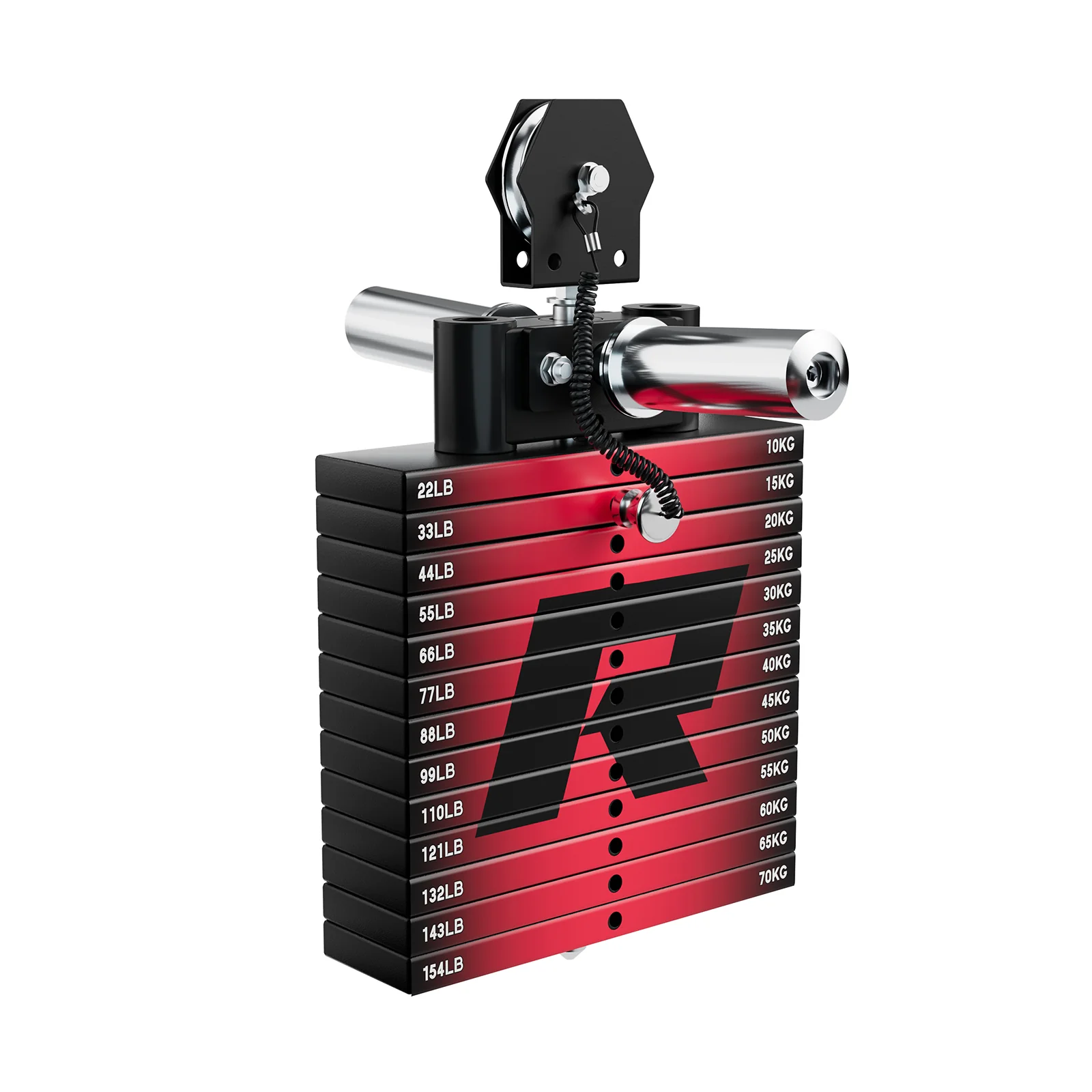 RitFit WSM2 Weight Stack Set 286lbs for M2 / M2 3D - Image 3