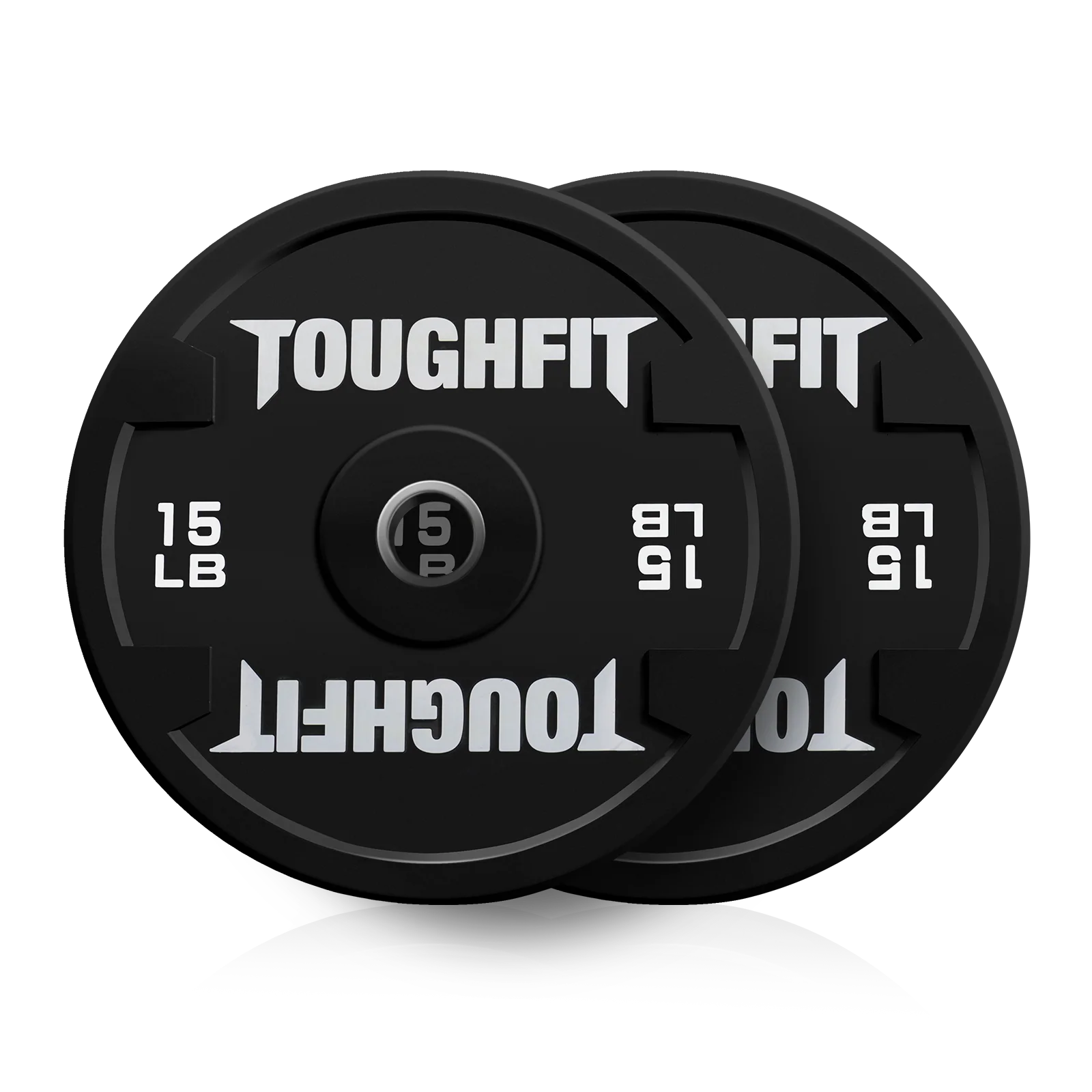 ToughFit Color Olympic Weight Plates Bumper Plates Set - Image 3